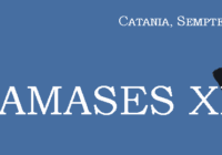 AMASES XL Meeting Catania